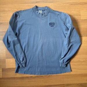 Vintage 90's The Denver Post Ride The Rockies Cycling Long Sleeve Shirt Sz Large